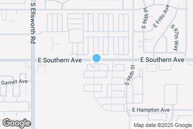 Map image of the property - 1255 S Rialto