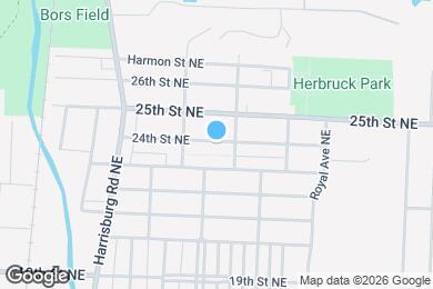 Map image of the property - 2306 24th St NE