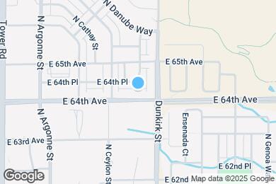 Map image of the property - 19201 E 64th Ave