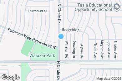 Map image of the property - 2011 N Circle Dr