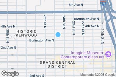 Map image of the property - 2447 Burlington Ave N
