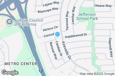 Map image of the property - 2940 Candido Dr