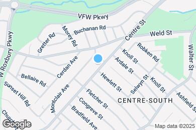 Map image of the property - 1461 Centre St