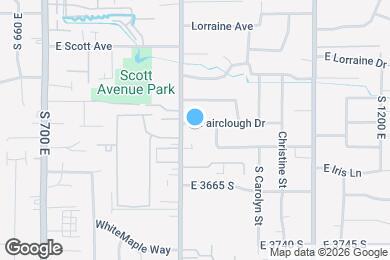 Map image of the property - 922-928 E Fairclough Dr