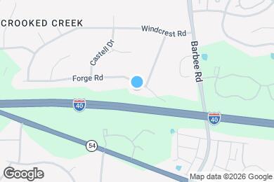 Map image of the property - Room in Single Family Home on Forge Rd