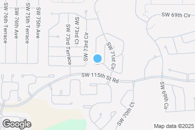 Map image of the property - 7157 SW 113th Loop