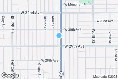 Map image of the property - 2915 Sheridan Boulevard