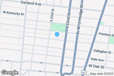 Map image of the property - 2225 Grand Ave
