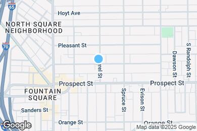 Map image of the property - 1311 Woodlawn Ave