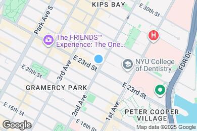 Map image of the property - 401 Second Avenue 7D