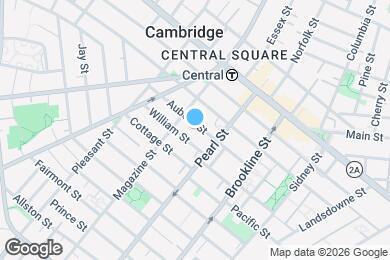 Map image of the property - 166 Auburn St