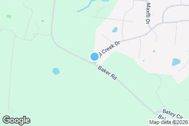 Map image of the property - 1030 Spring Creek Dr