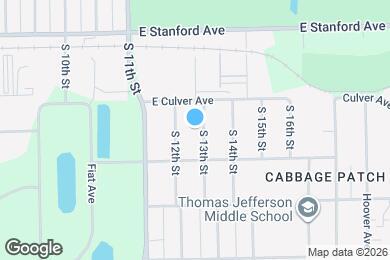 Map image of the property - 2827 S 13th St