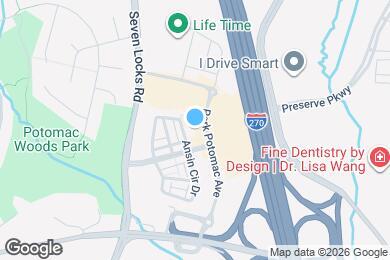 Map image of the property - 12500 Park Potomac Ave