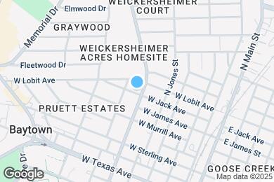 Map image of the property - 601 N Pruett St
