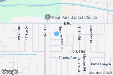 Map image of the property - 3108 1/2 Palomino Way