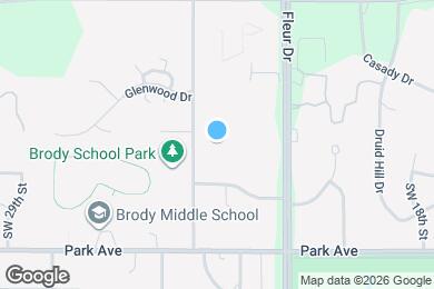 Map image of the property - The Pointe on Fleur Apartments