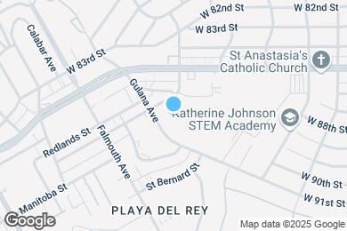 Map image of the property - 8640 Gulana Ave