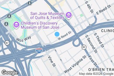 Map image of the property - 143 W Reed St