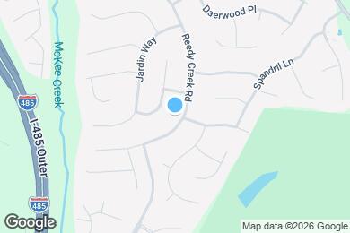 Map image of the property - 6817 Reedy Creek Rd