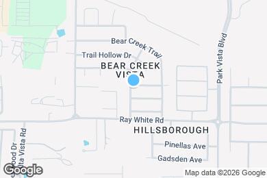 Map image of the property - 4900 Meadow Trails Dr