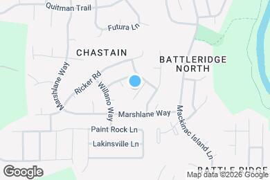 Map image of the property - 6021 Namozine Ct