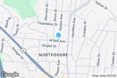 Map image of the property - 603 Spears Ave