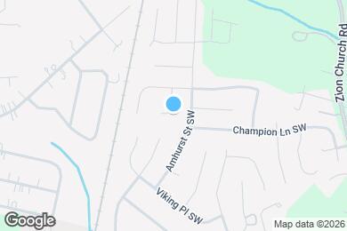 Map image of the property - Room in House on 1st Turn Ct SW