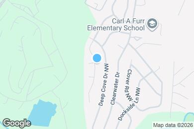 Map image of the property - 2853 Island Point Dr NW