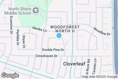 Map image of the property - 14114 Falling Elm Ln