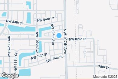 Map image of the property - 10431 NW 82nd St