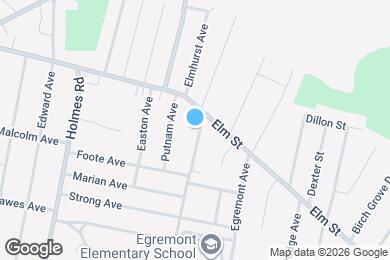 Map image of the property - 12 Hazelwood Ter