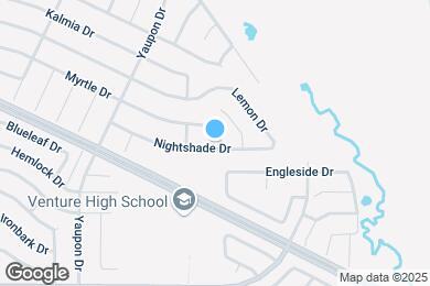 Map image of the property - 609 Nightshade Dr