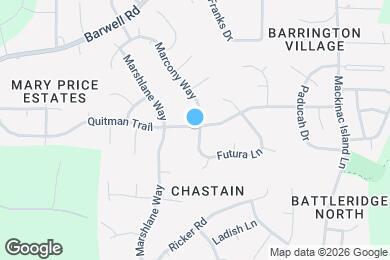 Map image of the property - 3400 Futura Ln