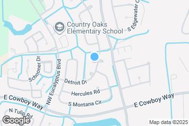 Map image of the property - 2054 Detroit Dr