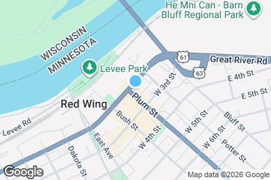 Map image of the property - 205 Plum St