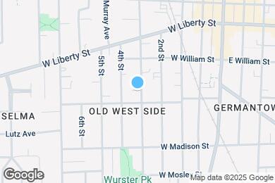 Map image of the property - 442 3rd St