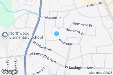 Map image of the property - 700 Overbrook Dr