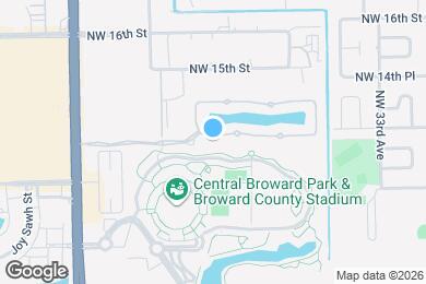 Map image of the property - 3596 NW 13th St