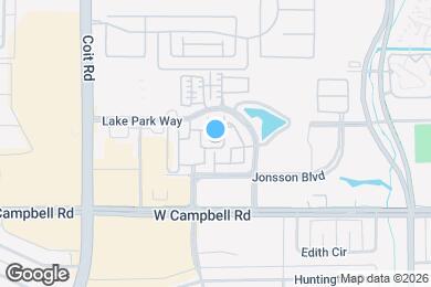 Map image of the property - 1206 Emerald Glen