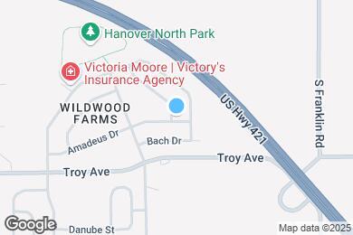 Map image of the property - 2895 Beethoven Ave