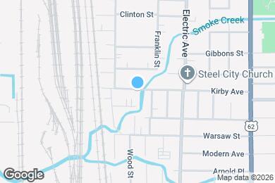 Map image of the property - 57 Kirby Ave