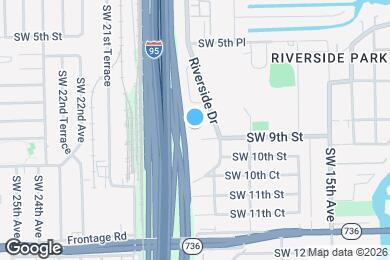 Map image of the property - Riverside Manor