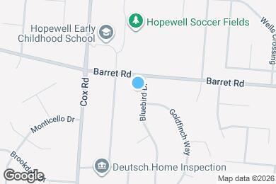 Map image of the property - 8431 Bluebird Dr
