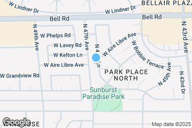 Map image of the property - 16444 N 46th Ln