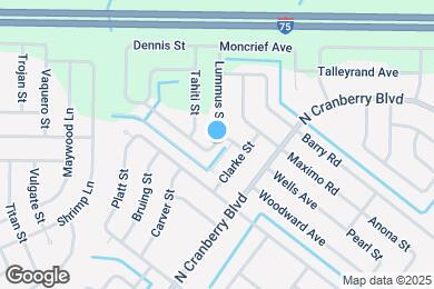 Map image of the property - 4570 Lummus St