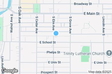 Map image of the property - 415 S Elm Ave