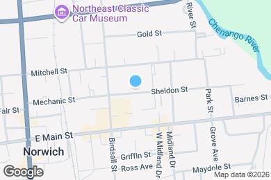 Map image of the property - 15 Sheldon St