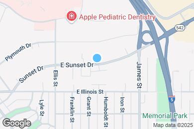 Map image of the property - 520 E Sunset Dr