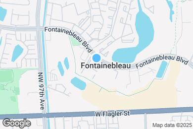 Map image of the property - 9340 Fontainebleau Blvd